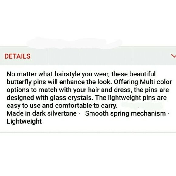 Butterfly Hairpins   - Picture 11 of 14